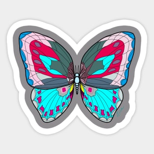 Nora - Vegas Butterfly Sticker